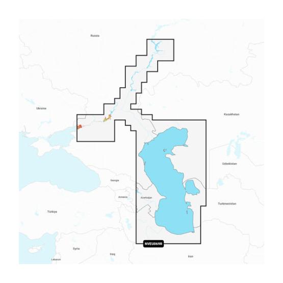 Garmin Navionics Vision+ – Morze Kaspijskie i Dolna Wołga NVEU069R [010-C1264-00] (1)