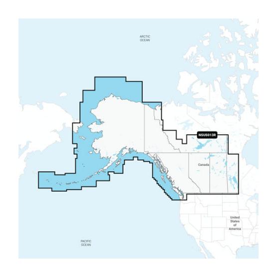 Garmin Navionics+ – Kanada Zachodnia i Alaska NSUS013R [010-C1485-20] (1)