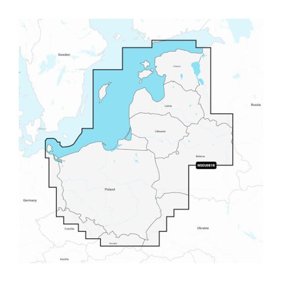 Garmin Navionics+ – Morze Bałtyckie Wybrzeże Wschodnie (Polska) NSEU081R [010-C1260-20] (1)