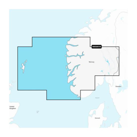 Garmin Navionics+ – Norwegia Lista – Sognefjord NSEU051R [010-C1250-20] (1)