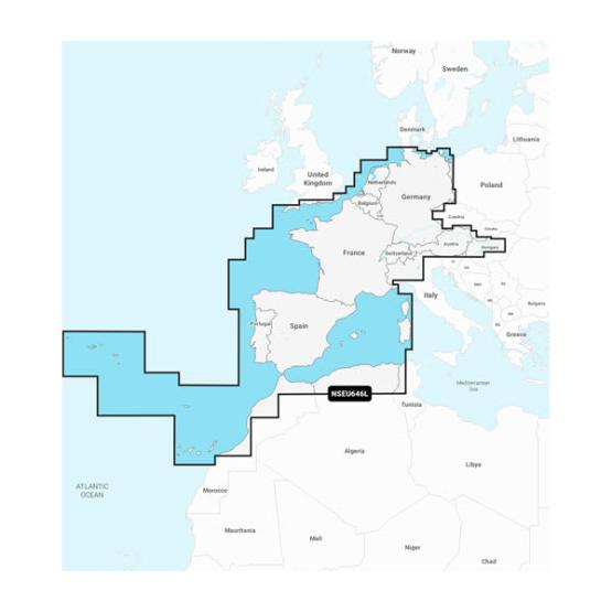 Garmin Navionics+ – Europa Środkowa i Zachodnia NSEU646L [010-C1275-20] (1)