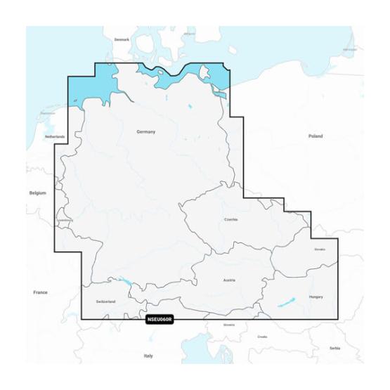 Garmin Navionics+ – Niemcy (Jeziora i Rzeki) NSEU060R [010-C1255-20] (1)