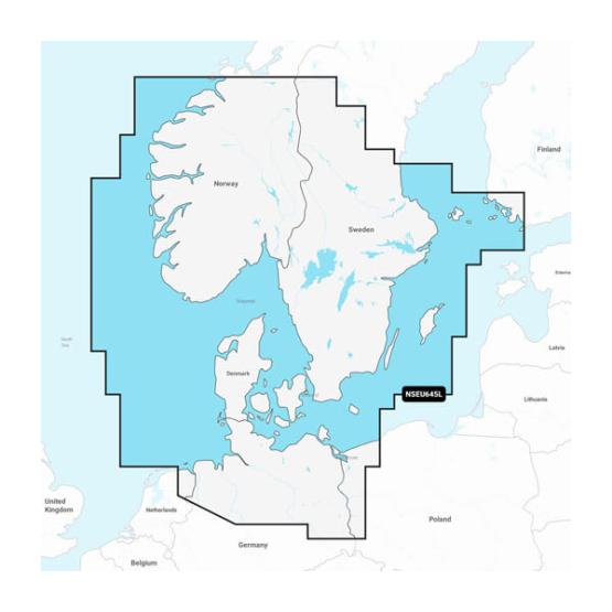 Garmin Navionics+ – Skandynawia Południowa i Niemcy Północne NSEU645L [010-C1274-20] (1)