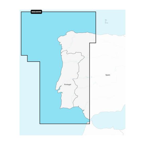 Garmin Navionics+ – Portugalia i Hiszpania Północno-Zachodnia NSEU009R [010-C1236-20] (1)
