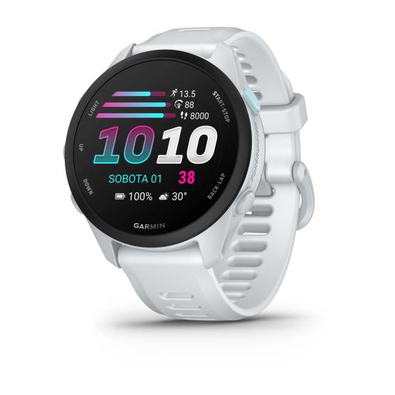 Garmin Forerunner 70 Whitestone biały [010-04307-01] (1)