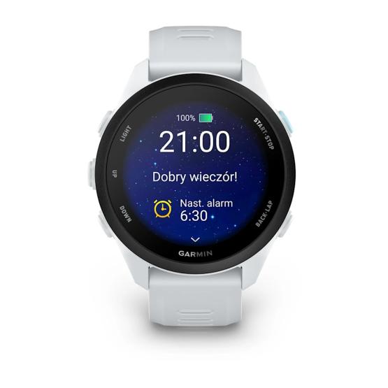 Garmin Forerunner 70 Whitestone biały [010-04307-01] (5)