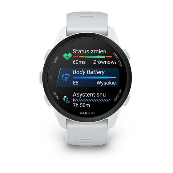 Garmin Forerunner 70 Whitestone biały [010-04307-01] (6)