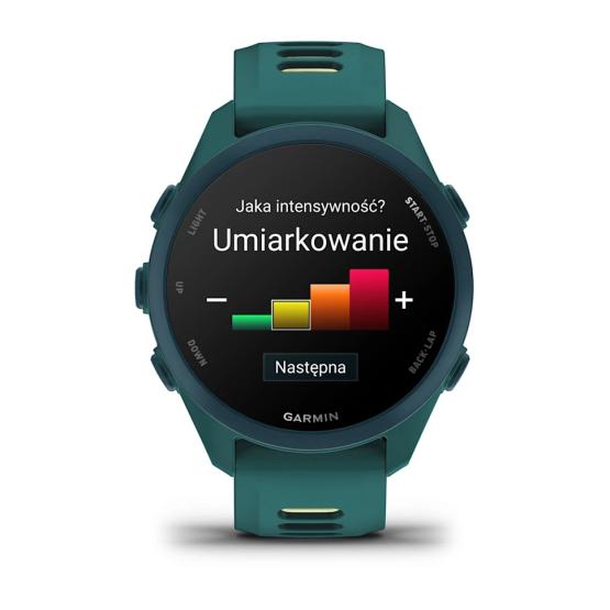 Garmin Forerunner 170 MUSIC Teal Green zielony [010-03920-12] (5)