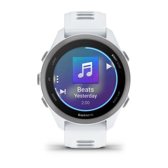 Garmin Forerunner 170 MUSIC Whitestone biały [010-03920-11] (5)