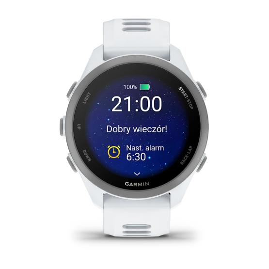Garmin Forerunner 170 Whitestone biały [010-03920-01] (4)