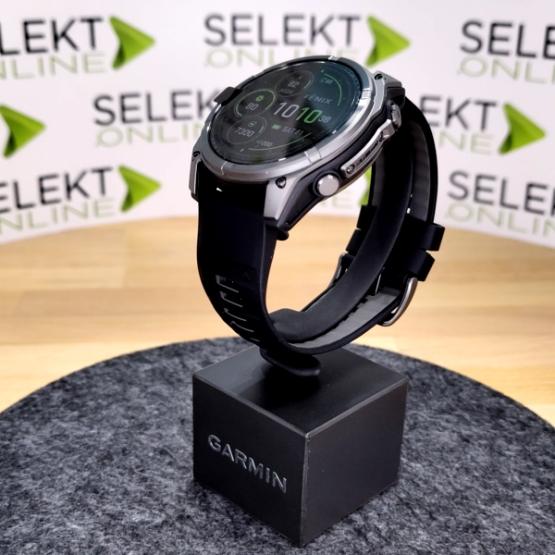 Garmin Fenix 8 - 51mm, ekran MIP, Solar, Sapphire, Carbon grey DLC titanium z paskiem czarnym [010-02907-11] (2)