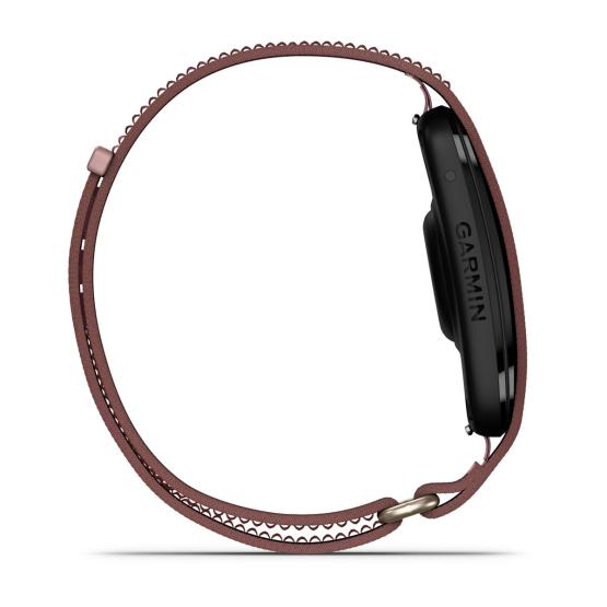 Garmin CIRQA Smart Band opaska na nadgarstek z czujnikiem, kolor Mauve fioletowy, rozmiar S-M [010-04675-12] (4)