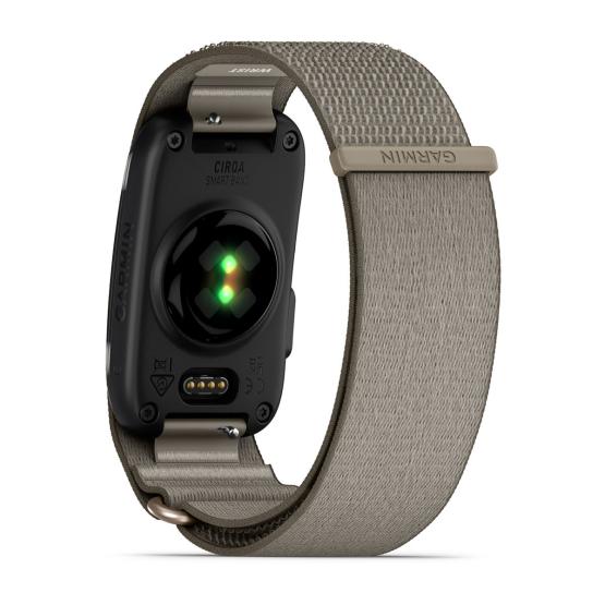 Garmin CIRQA Smart Band opaska na nadgarstek z czujnikiem, kolor French Grey, rozmiar S-M [010-04675-11] (5)