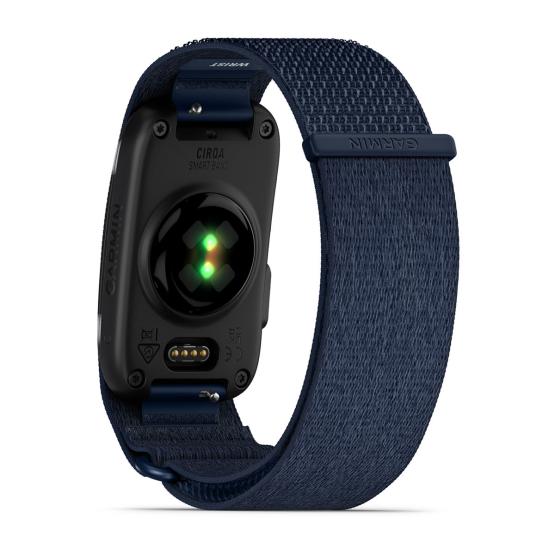 Garmin CIRQA Smart Band opaska na nadgarstek z czujnikiem, kolor Captain Blue granatowy, rozmiar S-M [010-04675-13] (5)