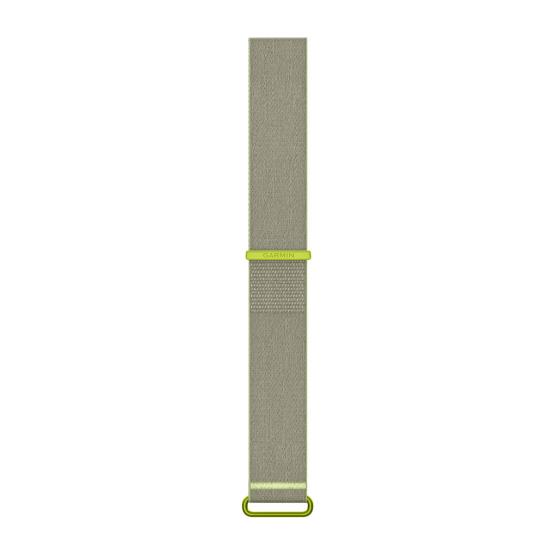 Garmin Zamienna opaska na nadgarstek BEZ czujnika CIRQA Smart Band, kolor Citron grey, rozmiar L-XL [010-14472-05] (1)