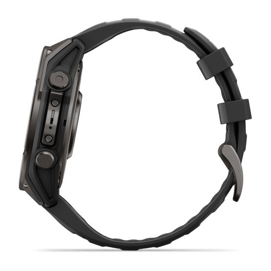 Garmin Fenix 9 Standard - 47mm Tytanowy w kolorze Carbon Gray z powłoką (DLC) z silikonowym paskiem w kolorze Black [010-04762-11] (13)