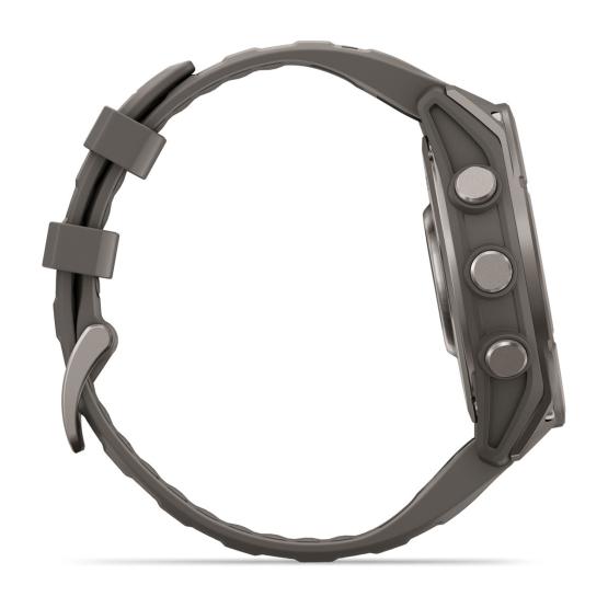 Garmin Fenix 9 Standard - 47mm Tytanowy z silikonowym paskiem w kolorze Pebble Gray [010-04762-01] (13)