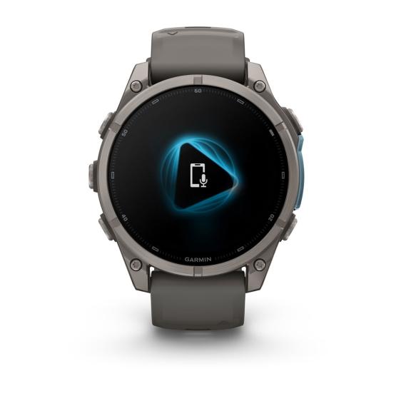 Garmin Fenix 9 Standard - 47mm Tytanowy z silikonowym paskiem w kolorze Pebble Gray [010-04762-01] (14)