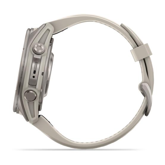 Garmin Fenix 9 Standard - 43mm Tytanowy z silikonowym paskiem w kolorze Fog Gray [010-04761-01] (13)