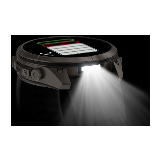 Garmin Fenix 9 Pro - 51mm Tytanowy z silikonowym paskiem w kolorze Graphite / Black [010-04337-26] (9)