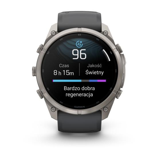 Garmin Fenix 9 Pro - 51mm Tytanowy z silikonowym paskiem w kolorze Graphite / Black [010-04337-26] (12)