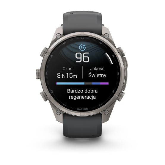 Garmin Fenix 9 Pro - 47mm Tytanowy z silikonowym paskiem w kolorze Graphite / Black [010-04336-26] (7)