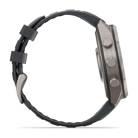 Garmin Fenix 9 Pro - 47mm Tytanowy z silikonowym paskiem w kolorze Graphite / Black [010-04336-26] (9)