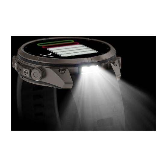 Garmin Fenix 9 Pro - 47mm Tytanowy z silikonowym paskiem w kolorze Graphite / Black [010-04336-26] (11)