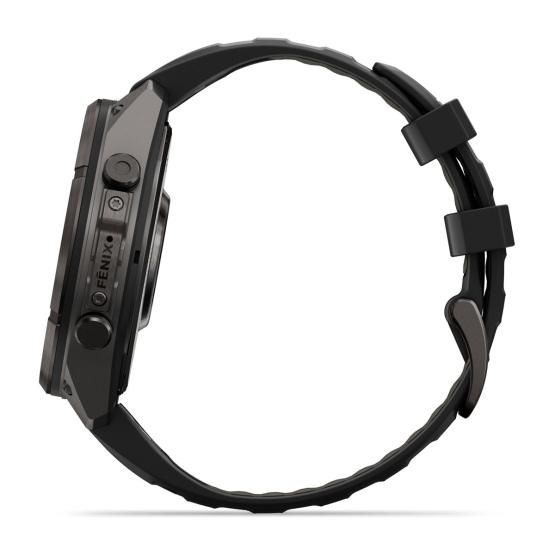 Garmin Fenix 9 Pro inReach - 47mm Tytanowy w kolorze Carbon Gray z powłoką (DLC) z silikonowym paskiem w kolorze Black / Pebble Gray [010-04336-11] (13)