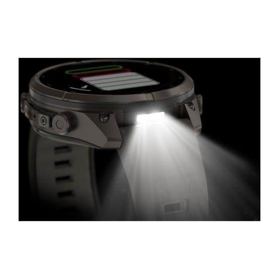 Garmin Fenix 9 Pro SOLAR inReach - 47mm Tytanowy z silikonowym paskiem w kolorze Pebble Gray [010-04338-01] (14)