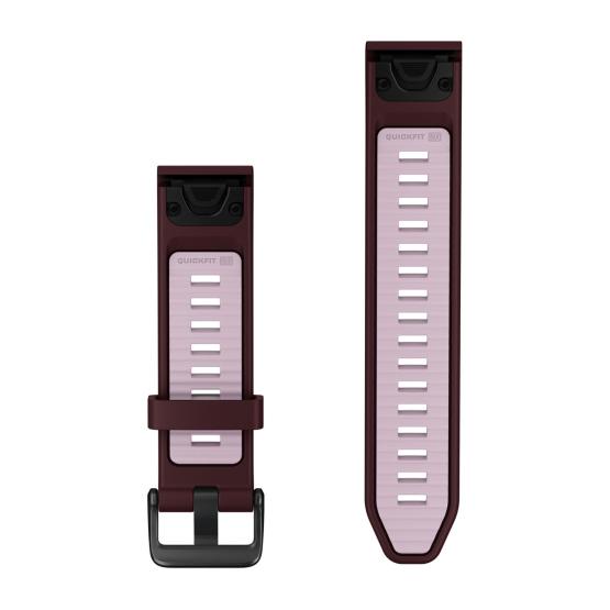 Garmin Pasek Fenix 9 (43mm) (Fioletowy Dark Cherry / Dust Rose) - QuickFit 20 mm, silikonowy, Oryginalny Garmin [010-14506-02] (2)