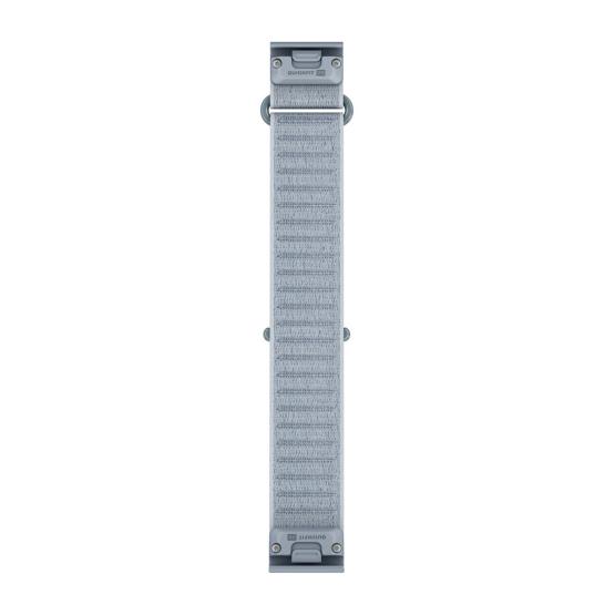Garmin Pasek Fenix 9 (43mm) (Niebieski Coastal Blue) - QuickFit 20 mm, Krótki, materiałowy ComfortFit, Oryginalny Garmin [010-14506-13] (2)
