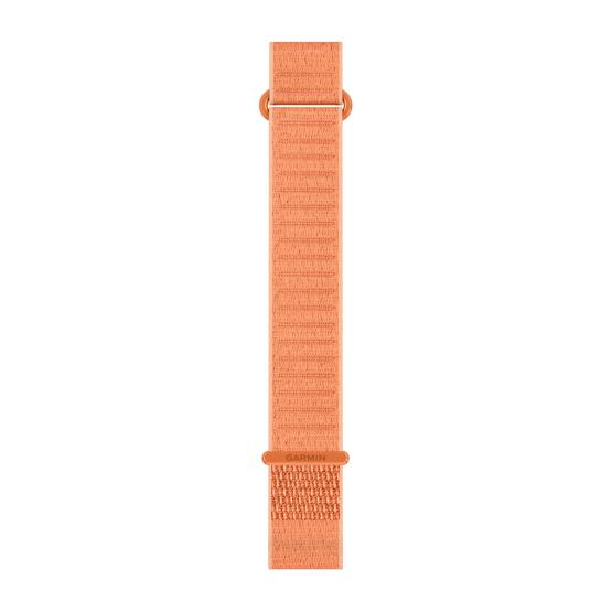 Garmin Pasek Fenix 9 (43mm) (Różowy Shell Pink) - QuickFit 20 mm, Długi, materiałowy ComfortFit, Oryginalny Garmin [010-14506-15] (1)