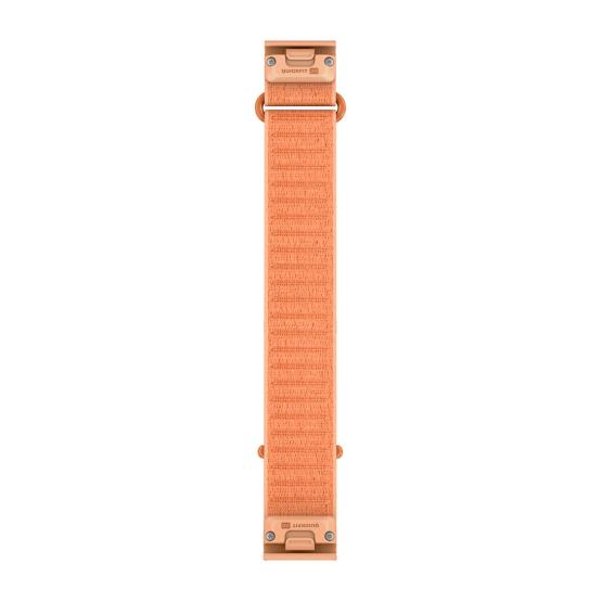 Garmin Pasek Fenix 9 (43mm) (Różowy Shell Pink) - QuickFit 20 mm, Długi, materiałowy ComfortFit, Oryginalny Garmin [010-14506-15] (2)