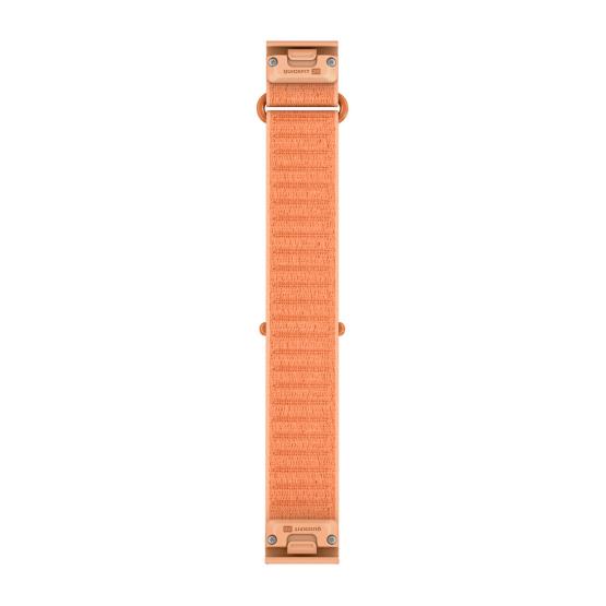 Garmin Pasek Fenix 9 (43mm) (Różowy Shell Pink) - QuickFit 20 mm, Krótki, materiałowy ComfortFit, Oryginalny Garmin [010-14506-11] (2)