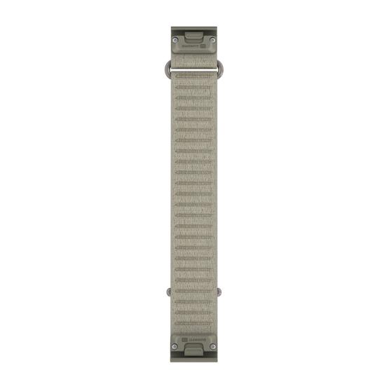 Garmin Pasek Fenix 9 (43mm) (Zielony Olive Gray) - QuickFit 20 mm, Długi, materiałowy ComfortFit, Oryginalny Garmin [010-14506-19] (2)