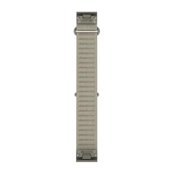 Garmin Pasek Fenix 9 (43mm) (Zielony Olive Gray) - QuickFit 20 mm, Krótki, materiałowy ComfortFit, Oryginalny Garmin [010-14506-18] (2)