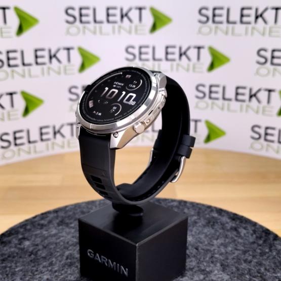 Garmin Fenix 9 Pro inReach - 47mm Tytanowy z silikonowym paskiem w kolorze Graphite / Black [010-04336-21] (2)