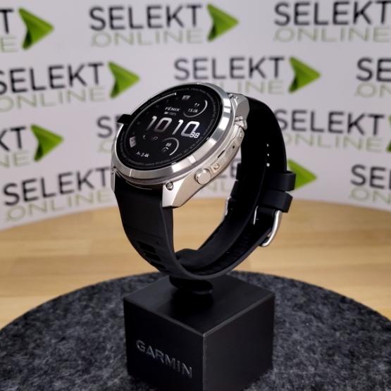 Garmin Fenix 9 Pro inReach - 51mm Tytanowy z silikonowym paskiem w kolorze Graphite / Black [010-04337-21] (2)