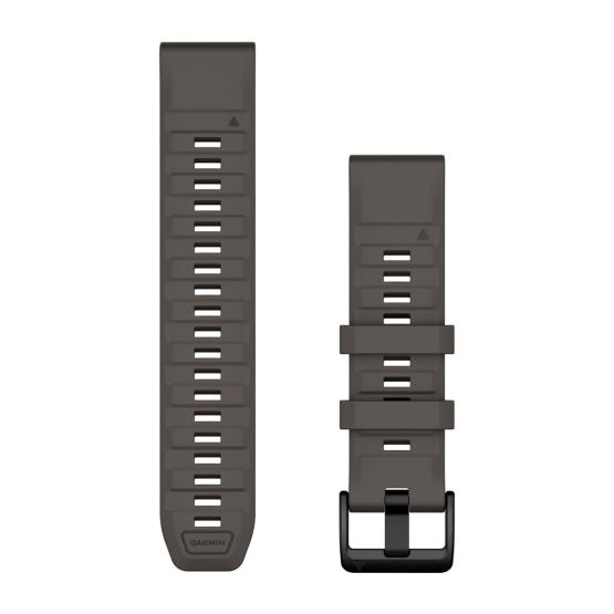 Garmin Pasek Fenix 9 (47mm) (Szary Pebble Gray) - QuickFit 22 mm, silikonowy, Oryginalny Garmin [010-14559-00] (1)