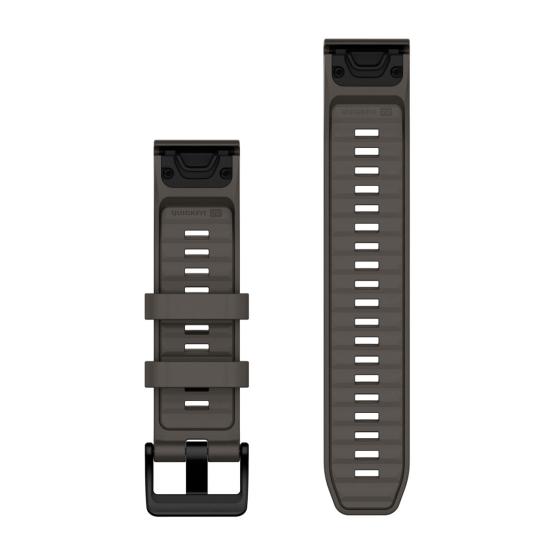 Garmin Pasek Fenix 9 (47mm) (Szary Pebble Gray) - QuickFit 22 mm, silikonowy, Oryginalny Garmin [010-14559-00] (2)