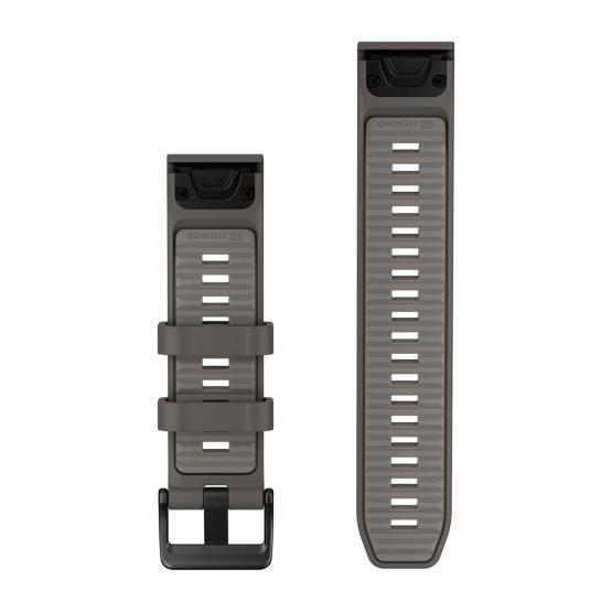 Garmin Pasek Fenix 9 (47mm) (Szary Popielaty Pebble Gray / Silver Gray) - QuickFit 22 mm, silikonowy, Oryginalny Garmin [010-14509-00] (2)