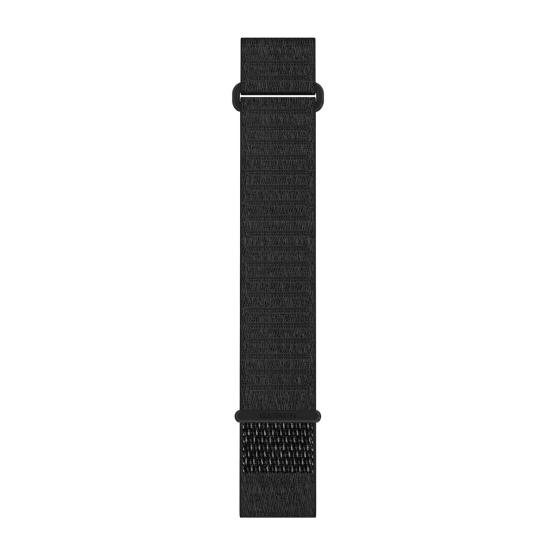 Garmin Pasek Fenix 9 (47mm) (Czarny) - QuickFit 22 mm, Długi, materiałowy ComfortFit, Oryginalny Garmin [010-14507-14] (1)