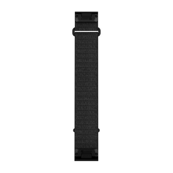Garmin Pasek Fenix 9 (47mm) (Czarny) - QuickFit 22 mm, Długi, materiałowy ComfortFit, Oryginalny Garmin [010-14507-14] (2)
