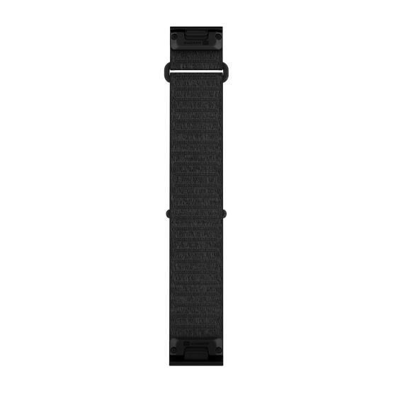 Garmin Pasek Fenix 9 (47mm) (Czarny) - QuickFit 22 mm, Krótki, materiałowy ComfortFit, Oryginalny Garmin [010-14506-10] (2)