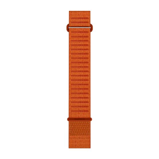 Garmin Pasek Fenix 9 (47mm) (Pomarańczowy Autumn Orange) - QuickFit 22 mm, Długi, materiałowy ComfortFit, Oryginalny Garmin [010-14507-15] (1)