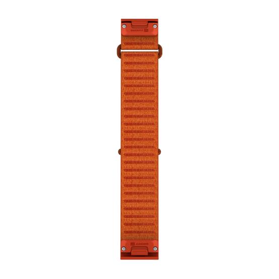 Garmin Pasek Fenix 9 (47mm) (Pomarańczowy Autumn Orange) - QuickFit 22 mm, Krótki, materiałowy ComfortFit, Oryginalny Garmin [010-14507-11] (2)