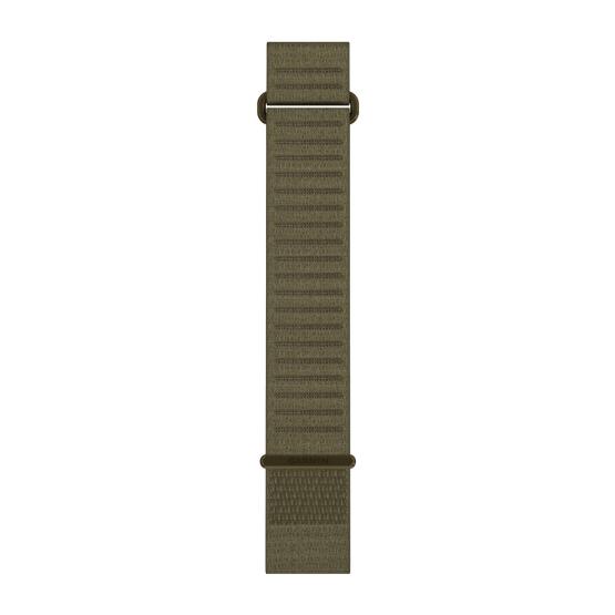 Garmin Pasek Fenix 9 (47mm) (Zielony Drab Green) - QuickFit 22 mm, Długi, materiałowy ComfortFit, Oryginalny Garmin [010-14507-16] (1)
