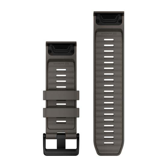 Garmin Pasek Fenix 9 (51mm) (Szary Pebble Gray) - QuickFit 26 mm, silikonowy, Oryginalny Garmin [010-14560-00] (2)