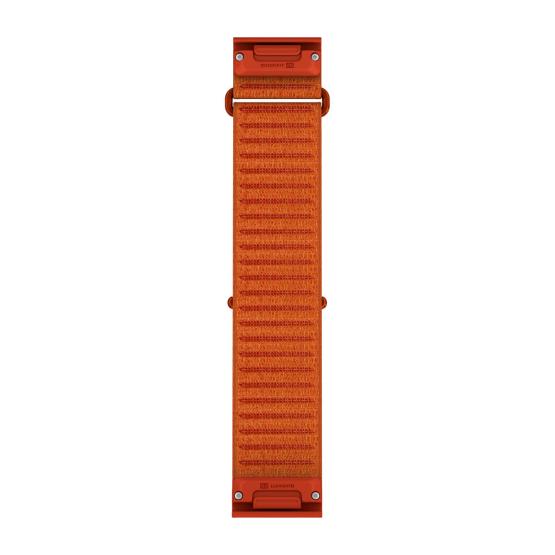 Garmin Pasek Fenix 9 (51mm) (Pomarańczowy Autumn Orange) - QuickFit 26 mm, Krótki, materiałowy ComfortFit, Oryginalny Garmin [010-14508-11] (2)